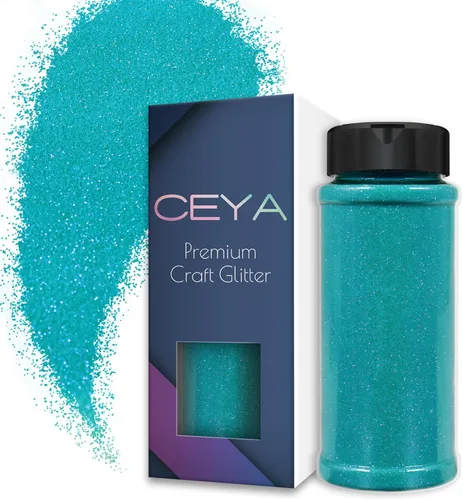 Miniatura 21 de Ceya Purpurina en polvo ultrafina de 3.8 onzas / 3.88 oz con purpurina blanca perla, 1/128 pulgadas, 0.008 pulgadas, 0.008 in para slime, resina