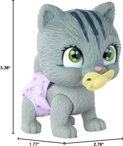 Miniatura 9 de Simba Pamper Petz - Gato para niños de 3 años en adelante, función de beber y mojar, juguete de conejo para jugar con sorpresa y pata mágica