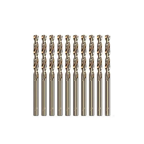 Miniatura 15 de HUHAO Juego de brocas de cobalto de 1/50 pulgadas, acero de alta velocidad M43 de 135 grados con punta de giro para metal endurecido acero