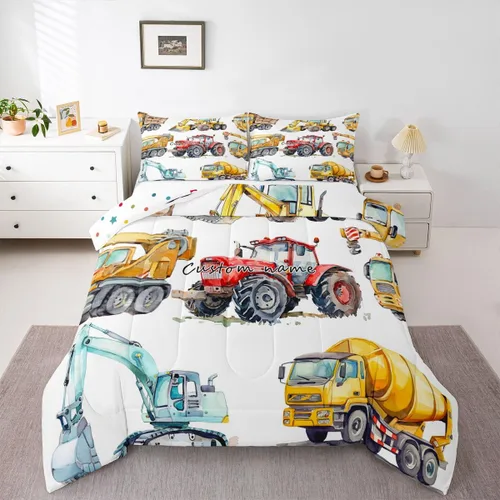 Miniatura 9 de Erosebridal Juego de edredón personalizado de tigre para niños, tamaño individual, juego de ropa de cama con estampado de animales salvajes
