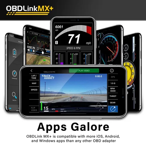 Miniatura 4 de OBDLink MX+ OBD2 - Escáner Bluetooth para iPhone, Android y Windows