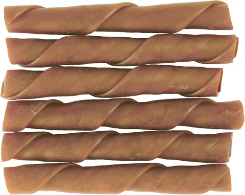 Miniatura 5 de SmartBones Twistz relleno con mantequilla de maní, 6 unidades, masticables sin piel cruda para perros, sin conservantes artificiales ni sabores