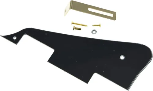 Miniatura 53 de KAISH Golpeador de guitarra LP blanco envejecido de 3 capas con soporte cromado para Epiphone Les Paul