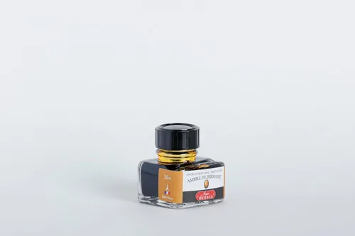 Miniatura 3 de Tinta para pluma estilográfica Herbin - Botella embotellada de 30 ml - Ambre de Birmanie