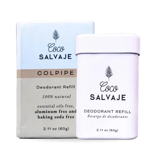 Desodorante natural sin aluminio para mujeres y hombres con magnesio | Vegano hipoalergénico | Barra desodorante segura para el embarazo para la
