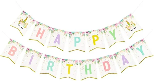 Miniatura 12 de Flairs New York Decoraciones Navideñas Banner Adornos para Pasteles Accesorios de Fiesta (Paquete de 6 Adornos para Cupcakes, Xmas #Snow Cinta Roja)