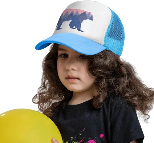 Miniatura 11 de Waldeal - Gorra de béisbol para niños y niñas de 3 a 8 años, diseño de oso de montaña