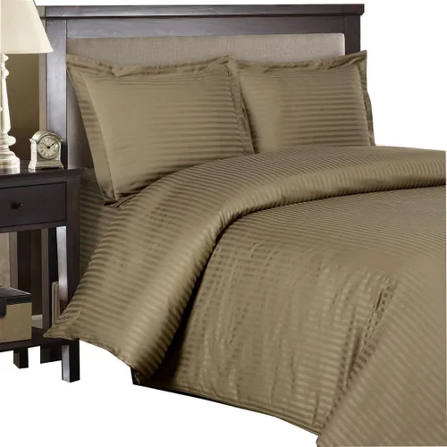 Miniatura 4 de Royal Hotel Bedding Edredón alternativo de plumón de ganso siberiano de 600 hilos, 8 piezas, tamaño matrimonial, 100% algodón, incluye sábanas