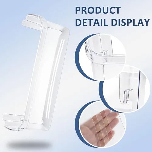 Miniatura 3 de 242126602 Estante de puerta de repuesto compatible para Frigi-daire Cro-sley Refrigerador Bin-por MIFLUS/Se ajusta a Ffss2625ts0 Estante lateral