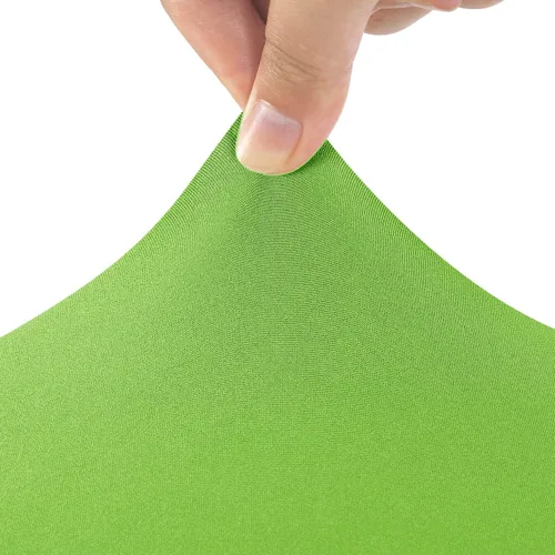 Miniatura 4 de Peomeise - Funda de mesa de elastano de 4 pies, mantel rectangular elástico de elastano (verde manzana, 4 pies)