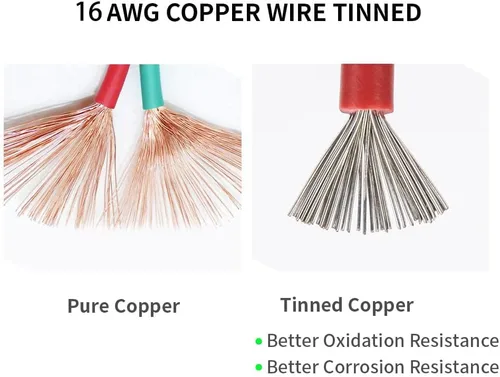 Miniatura 2 de Conectores impermeables de 2 pines, conector de cable eléctrico automotriz impermeable de 16AWG, macho hembra de desconexión rápida para automóvil