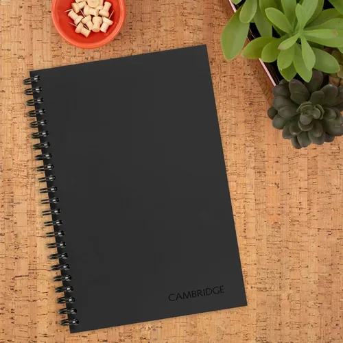 Miniatura 4 de Cambridge Cuaderno de Negocios Limitado con QuickNotes, Papel Rayado Legal, 5" x 8", 80 Hojas, Cubierta Flexible Suave al Tacto, Encuadernado