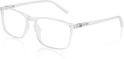 Miniatura 8 de OCCI CHIARI Anteojos de lectura de marco grande para hombre, elegantes y ligeros para lectores 1.0 1.5 2.0 2.5 3.0 3.5 4.0 5.0 6.0 (negro, 2.25)