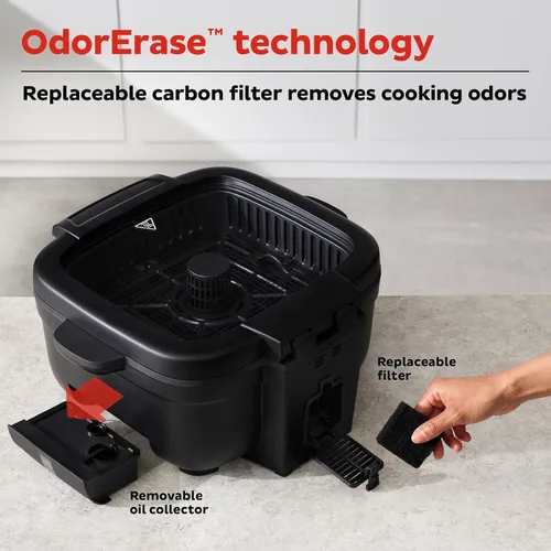 Miniatura 6 de Instant Pot Freidora de aire 6 en 1 y parrilla interior con horneado, recalentamiento y deshidratación, de los fabricantes de olla instantánea