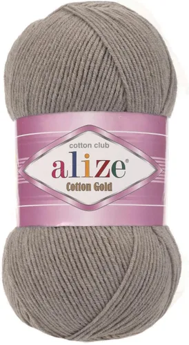 Miniatura 15 de 55% algodón 45% acrílico Alize Cotton Gold Yarn 1 madeja/bola 3.53 oz 360 yardas (1-crema)