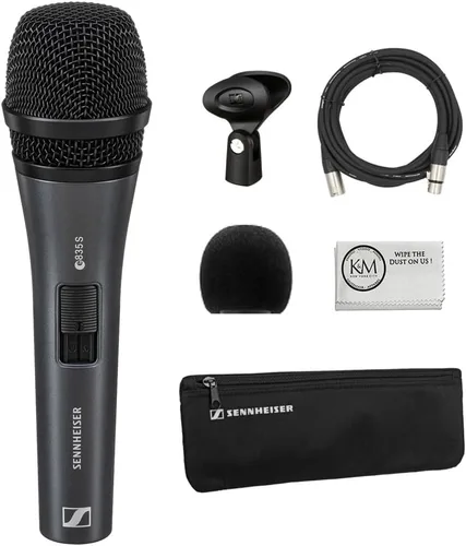 Miniatura 2 de Sennheiser Pro Audio Sennheiser Professional E 835-S Micrófono vocal cardioide dinámico con interruptor de encendido/apagado