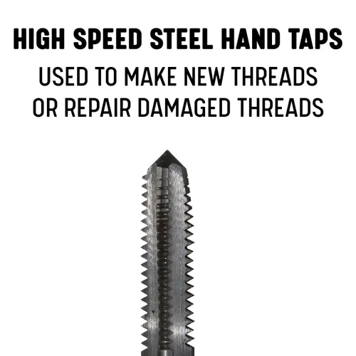 Miniatura 2 de Macho de roscar manual de serie DWT de Drill America, de acero rápido , 1