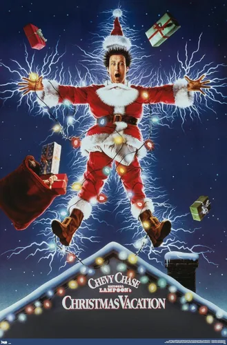 Miniatura 8 de National Lampoon's Christmas Vacation - Póster de pared de una hoja, 34 pulgadas de largo x 22.4 pulgadas de ancho, versión enmarcada en negro