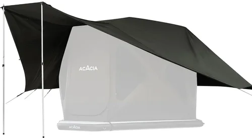 Miniatura 15 de ACACIA Toldo para 2 a 3 personas para sistema de campamento Space Acacia, PU2000 Lona impermeable para campamento de 4 estaciones, lona resistente