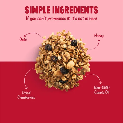 Miniatura 2 de Kellys Four Plus Granola Cereal Granola saludable de nuez de arándano para yogur Snacks hechos a mano para el desayuno – 12 onzas (paquete de 4)
