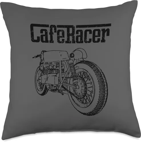 Miniatura 4 de Cafe Racer Biker Men Women Adult Teens Boys Girls Kids Youth Throw Pillow