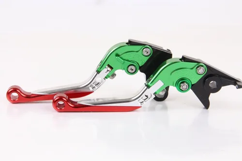 Miniatura 2 de Palancas Embrague Freno para Ducati 821 Monster 2014-2017 (Verde Rojo)