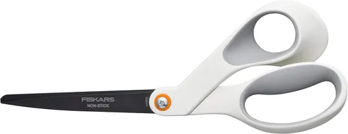 Miniatura 12 de Fiskars Tijeras de 8 pulgadas con Empuñadura Cómoda Antiadherentes de Titanio para Todo Uso - Cuchillas de Acero Inoxidable para Tareas de Corte