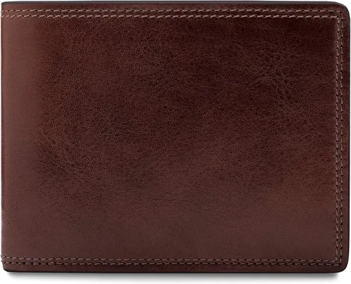 Miniatura 7 de Bosca Cartera de piel de crédito para hombre con pasaporte de identificación