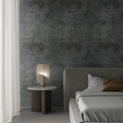 Miniatura 8 de Papel de contacto de hormigón gris mate con textura gruesa de cemento gris, papel de contacto para encimera, papel de contacto extraíble, Gris