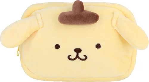 Miniatura 8 de Roffatide Pequeña bolsa de cosméticos para mujer, bolsa de maquillaje de anime, estuche portátil con cremallera, color negro