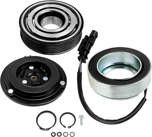 Miniatura 37 de SCITOO Embrague del compresor de CA para 2000-2006 apto para Audi TT para Volkswagen para Jetta 1.8L CO 1233JC