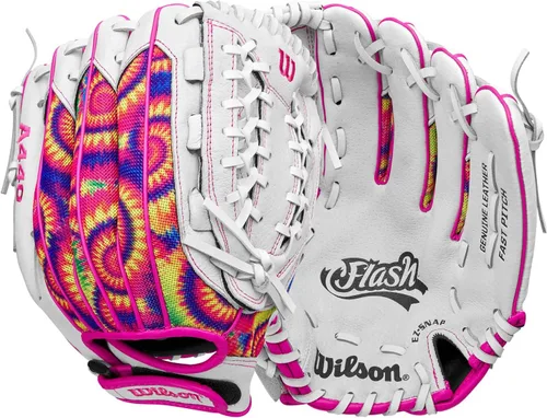Miniatura 9 de Wilson A440 Adult + Youth Fastpitch Softball Glove + Mitt Sizes 11" - 12" Right + Left Hand Throw Multiple Styles