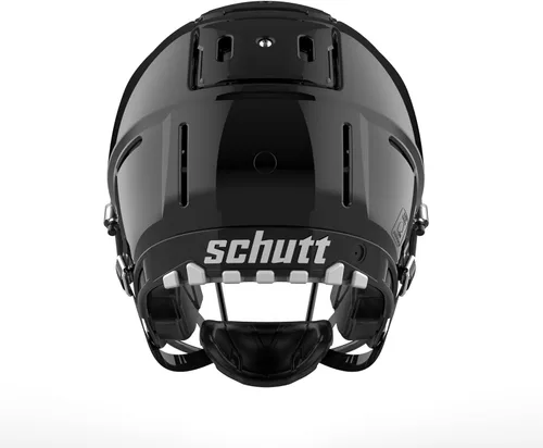 Miniatura 4 de Schutt F7 2.0 Casco de Fútbol Americano Universitario - Hombres, Niños (14+) - Blanco Brillante Moldeado, Negro - Mediano - Fútbol NCAA - Exterior