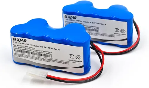 Paquete de 2 baterías Ni-MH de repuesto para aspiradora inalámbrica Shark XB1918 V1950 V1917 VX3 Euro-Pro