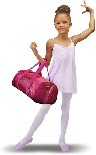 Miniatura 2 de Bixbee Bolsas de lona para niños, rubí frambuesa (Ruby Raspberry), L, Bolsa de lona