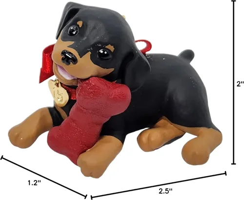 Miniatura 7 de Hallmark Adorno de amor para cachorros Doberman