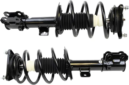 Miniatura 90 de TRQ Conjunto de Amortiguador y Resorte Delantero Cargado con Resorte Helicoidal Pre-ensamblado Compatible con Jeep Cherokee Limited AWD 14-22 Sin