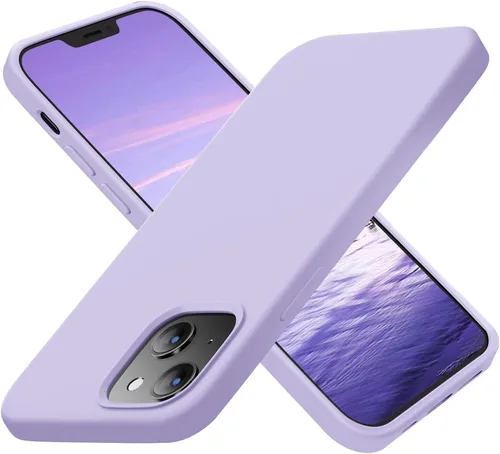 Miniatura 23 de Cordking Funda diseñada para iPhone 13, diseñada para iPhone 14, funda ultradelgada de silicona, funda protectora a prueba de golpes
