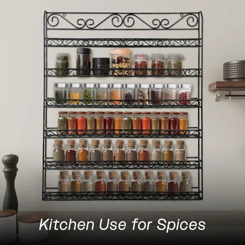 Miniatura 6 de Estante de pared para esmaltes de uñas marca Pana *registrar bajo Pana* (capacidad para hasta 100 esmaltes de uñas)