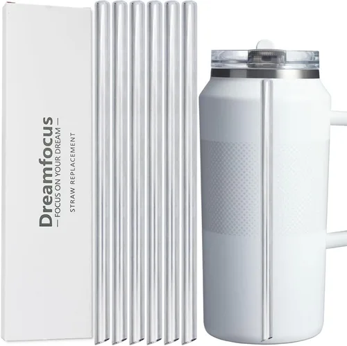 Miniatura 9 de Dreamfocus Stanley Quencher ProTour - Vaso de repuesto de acero inoxidable para popote de 14 onzas