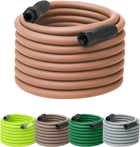 Miniatura 32 de Flexzilla - Manguera de jardín de uso general de 5/8 pulgadas x 15 pies, manguera de agua ligera para todo tipo de clima, resistente y flexible