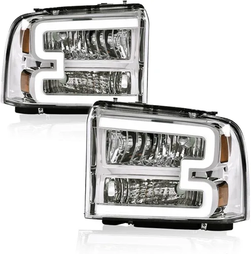 Miniatura 15 de PIT66 Tira de luces LED DRL y luces de estacionamiento de esquina Compatible con Ford Expedition 1997-2002/Se ajusta a Ford F150 1998-2003/Se ajusta