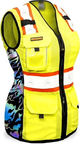 Miniatura 10 de KwikSafety - Charlotte, NC - FIRST LADY Safety Vest for Women, High Visibility Reflective Strips, Meets ANSI & OSHA