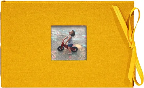 Miniatura 7 de Álbum de fotos pequeño Kolo Noci de 4x6, con capacidad para 24 fotos, ideal para bodas y libros de bebé, dorado