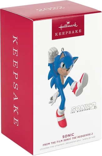Miniatura 3 de Hallmark Keepsake Adorno de Navidad 2022, película de Sonic The Hedgehog 2, plástico