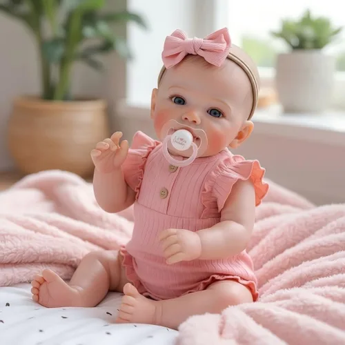 Miniatura 6 de iCradle - Muñecas Reborn de bebé de silicona, niño con ropa, de 20 pulgadas (50.8 cm), muñeca recién nacida realista que parece real, con venas