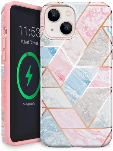 Miniatura 18 de VELVET CAVIAR Funda para iPhone 13 Marble – Bonita funda protectora femenina para mujer – Compatible con MagSafe – probada en caídas de 10 pies
