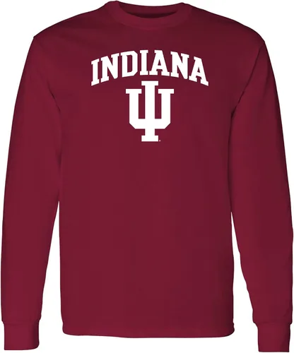 Miniatura 109 de NCAA oficial de College – University Team Color Arco Logo Manga Larga