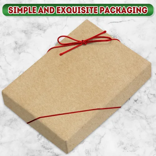 Miniatura 3 de Berlune 120 lazos elásticos para cajas de regalo, lazos elásticos con lazos preatados de 20 pulgadas de cinta elástica, cinta de regalo, bolsas