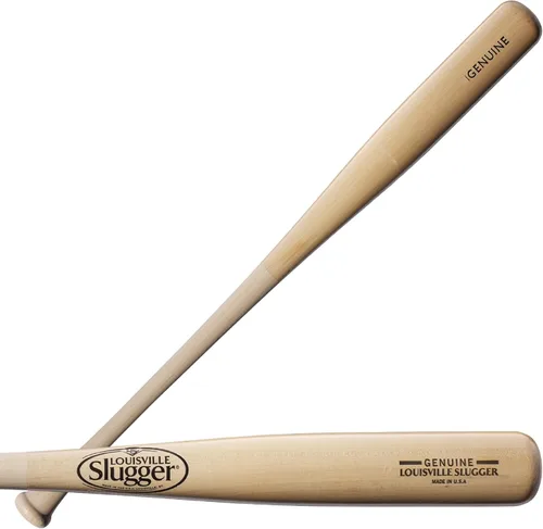 Miniatura 7 de Louisville Slugger Genuine Mix - Bate de béisbol natural sin acabado transparente